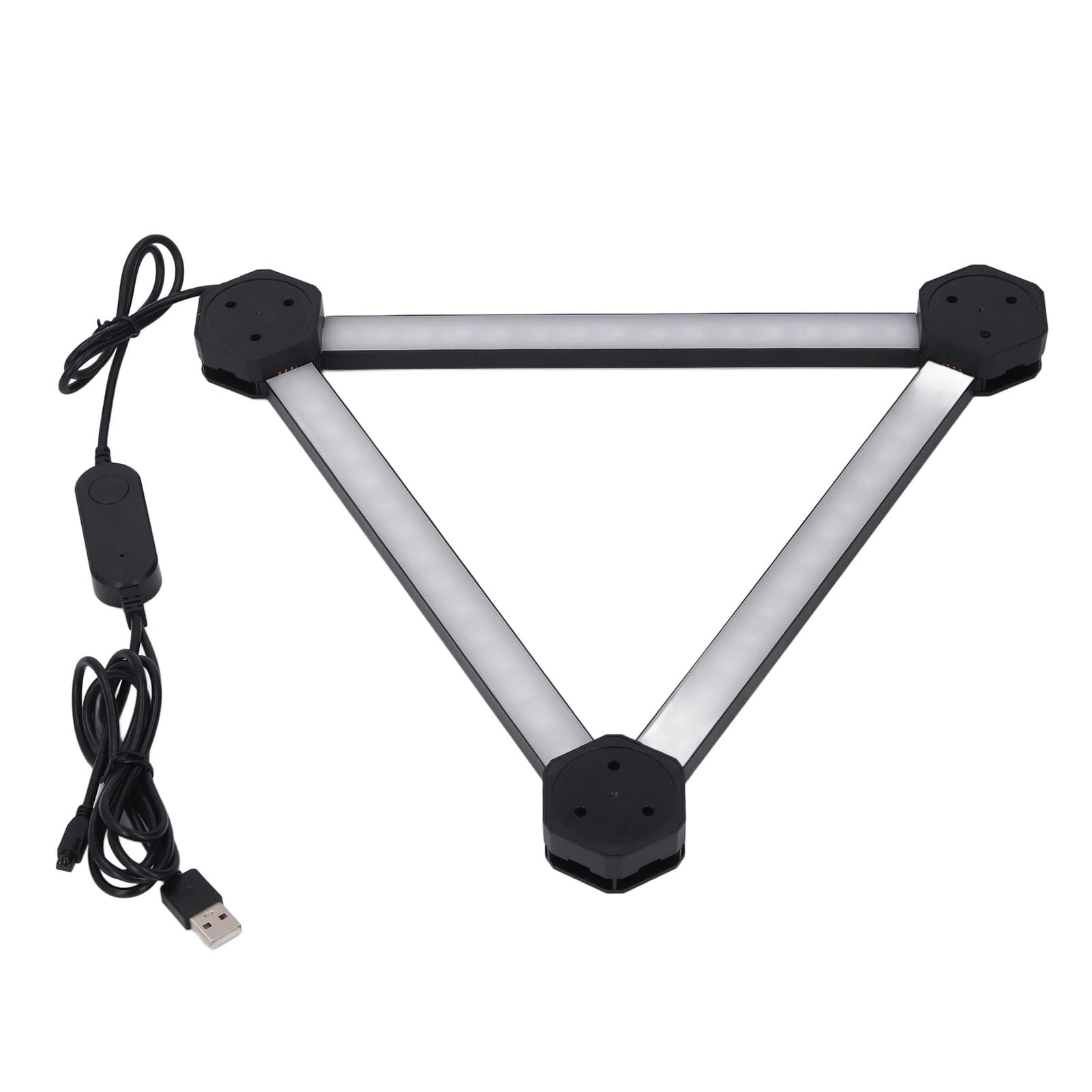 LED-Wandleuchten, 6 Set Smart RGB LED Musik-Synchronisierungsmodus App-Steuerung, RGB-Lichtleisten, Wandleuchten-Dekor mit Fernbedienung für Gaming-Zimmer, Wohnzimmer, Fernseher, Computer