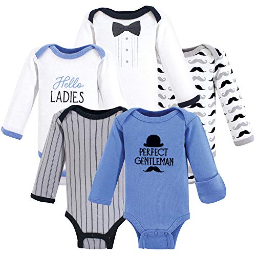 Image of Hudson Baby baby-girls Cotton Preemie Bodysuits