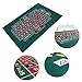 Tabletop Casino Felt Layout - Craps Table & Blackjack Casino Felt, Comfortable Double Sided Poker Mat | Roll Up Casino Roulette Tabletop Mat for Coffee Table Craps & Blackjack (23.62 X 35.43 Inches)
