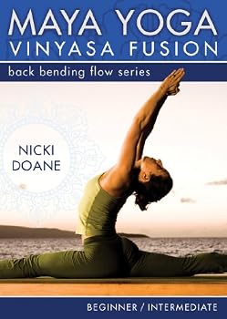 DVD Maya Yoga Vinyasa Fusion-Bending Back Flow Book