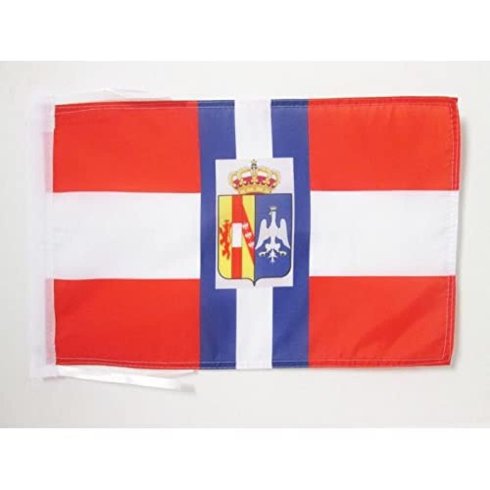 Iran Old Persia Flag 18'' x 12'' cords - Persian SMALL flags 30 x 45cm - Banner 18x12 in - AZ FLAG — view 1201