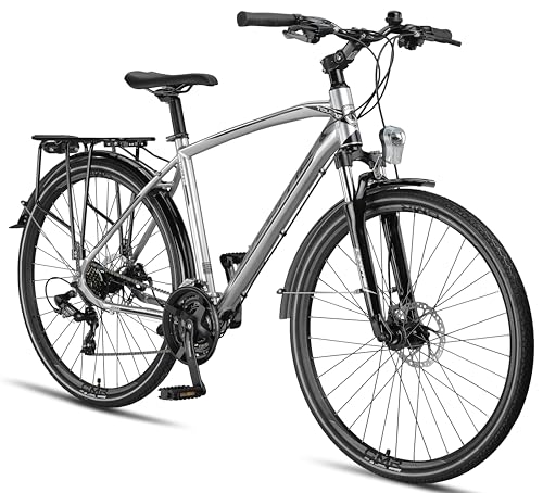 Licorne Bike Premium Touring Trekking Bike in 28 Zoll Aluminium...