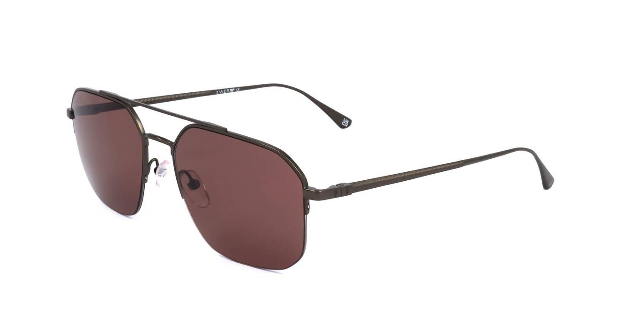 WEB Occhiali da Sole WE0356 Matte dark brown 58/18/145 Uomo