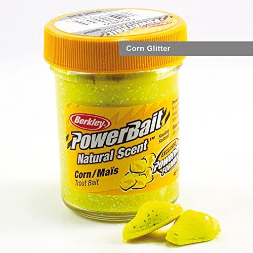 Berkley Pâte à Truite Pasta Trota PowerBait Natural Scent Corn Glitter 50 g Natural Scent Corn Glitter Appât Moule Étang Tremarella