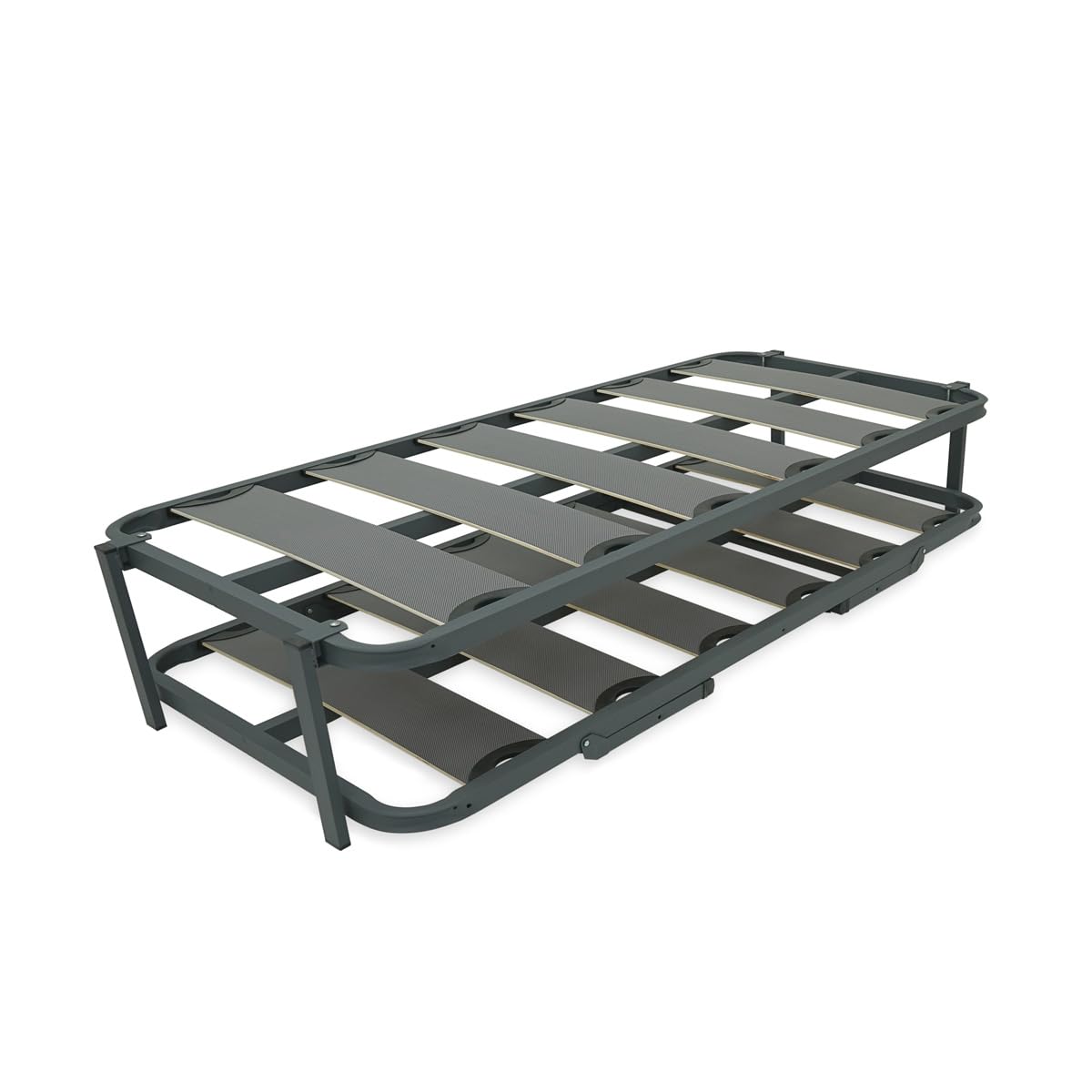 Duérmete Online - Cama Completa con 2 Colchones Aura Reversible + Cama Nido Reforzada, 90 x 190