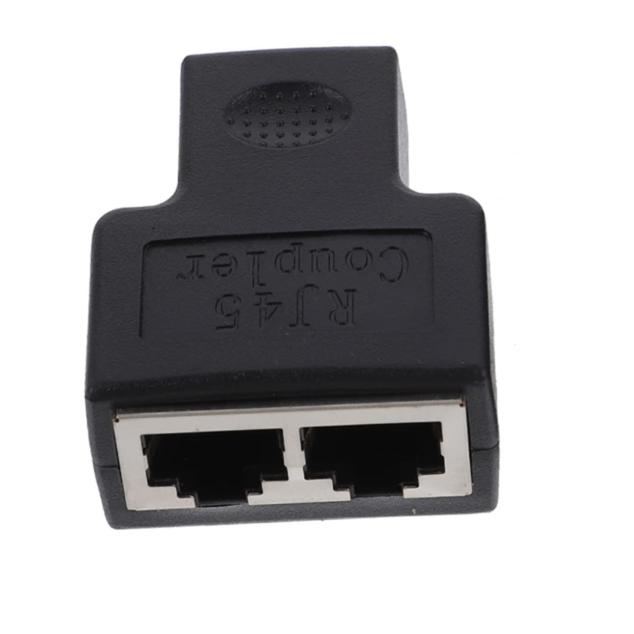 jojofuny Ethernet Cable Splitter 1 to 2 Port Network Adapter Cable Splitter for Home Office