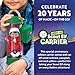 The Elf on the Shelf Scout Elf Carrier Limited 20th Anniversary Edition Kit - Commemorative See-Thru Scout Carrier and Accessories - Scout Elf Not Included
