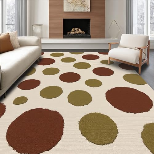 ODIKA Flatwoven High Traffic Area Rug 6x9, Urban Jungle Abstract