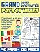 Grand Cahier d'Activités PAYS et VILLES Enfants de 6 à 10 Ans: jeux et activités pour découvrir 40 pays et 7 continents : labyrinthes, coloriages, dessin, mots mêlés… Cadeau garçon et fille