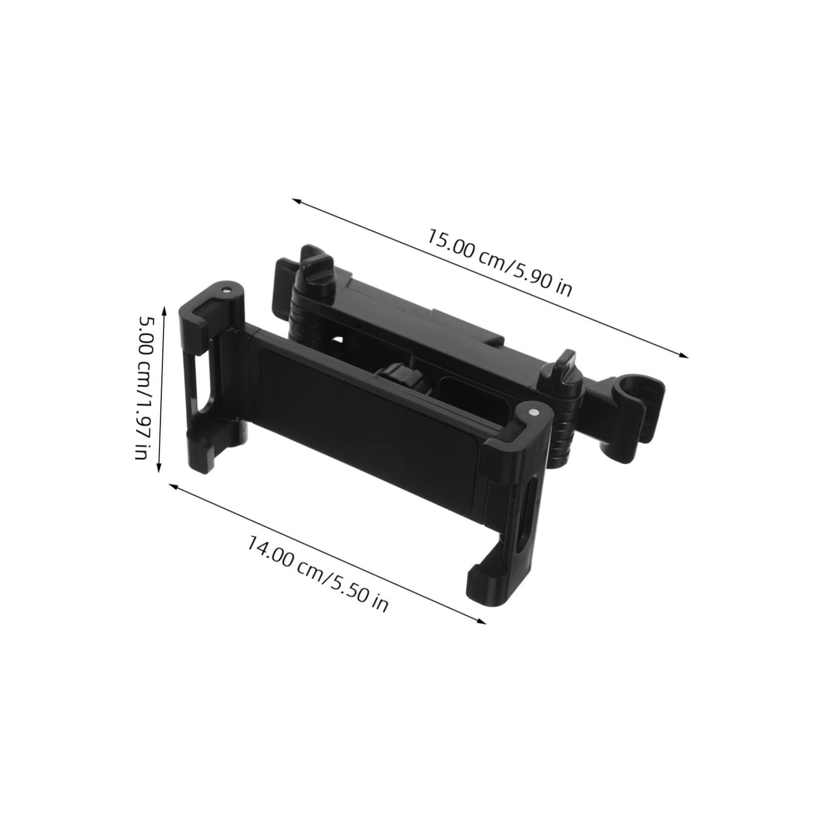 LIFKOME Car Headrest Phone and Tablet Holder Adjustable Stretchable Backseat Mount for Secure Device Support Compatible Various for Road Trips and Family Travel