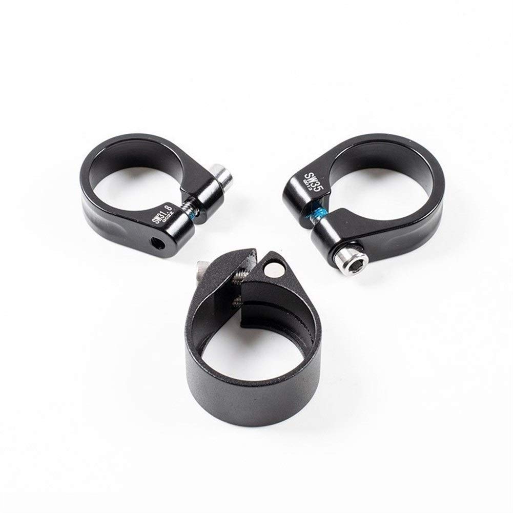 Bicicletta Sella Morsetto Bicicletta reggisella morsetto 31,8 / 34,9 / 37 millimetri biciclette Sedile Tubo morsetto in lega di alluminio MTB Mountain Road Bike sedile Clip Tube ( Color : 37mm )