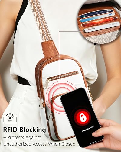 Image of Sling Bag for Women,Anti Theft Crossbody Bag,RFID Travel Purse