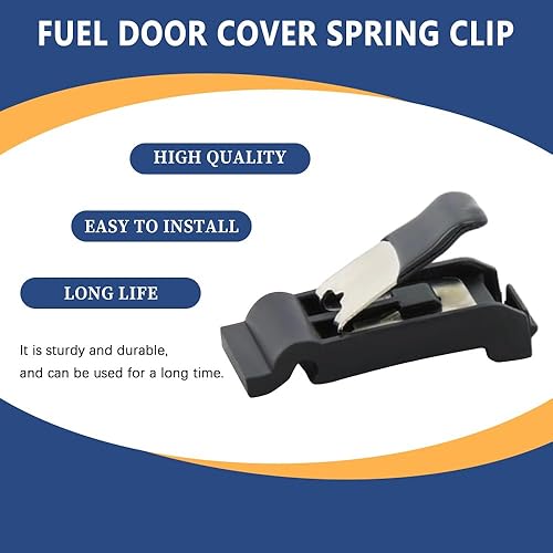 Miniatura 2 de Clip de resorte de puerta de combustible, cubierta de puerta de tanque de gas, compatible con Toyota Avalon Camry RAV4 2019-2022, 4Runner 2004-2009