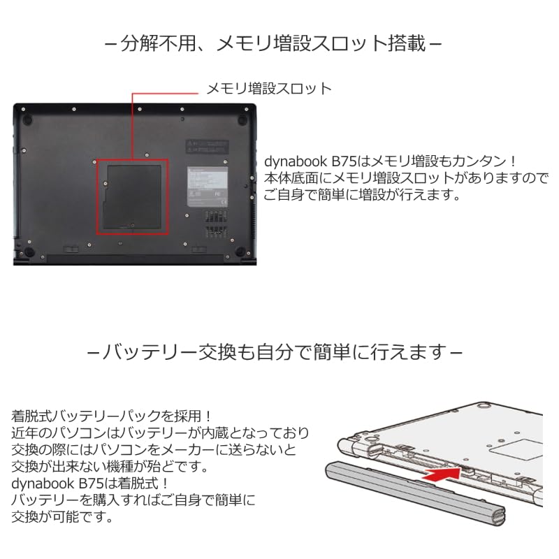 Amazon.co.jp: 【MS Office H&B 2024】dynabook B75 KY Windows11 Pro