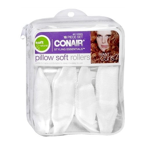 Conair Styling Essentials Pillow Soft Rollers / Curlers, 18 Ct Amazon