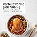Amazon Basics Schmortopf Rund aus Emailliertem Gusseisen mit Deckel, 6,9 L, Weiß