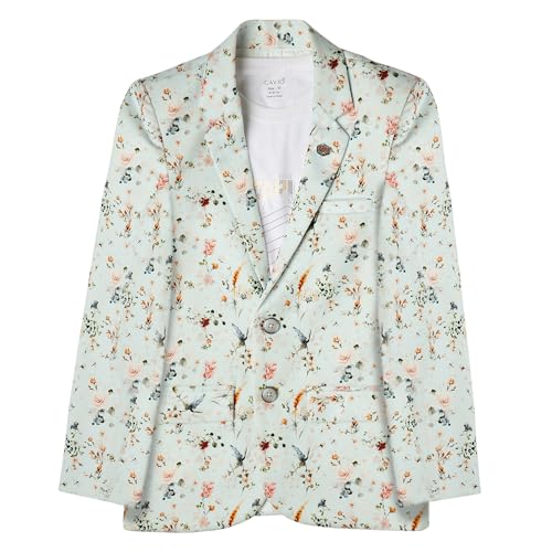 Image of CAVIO Boys Printed Blazer and T-Shirt