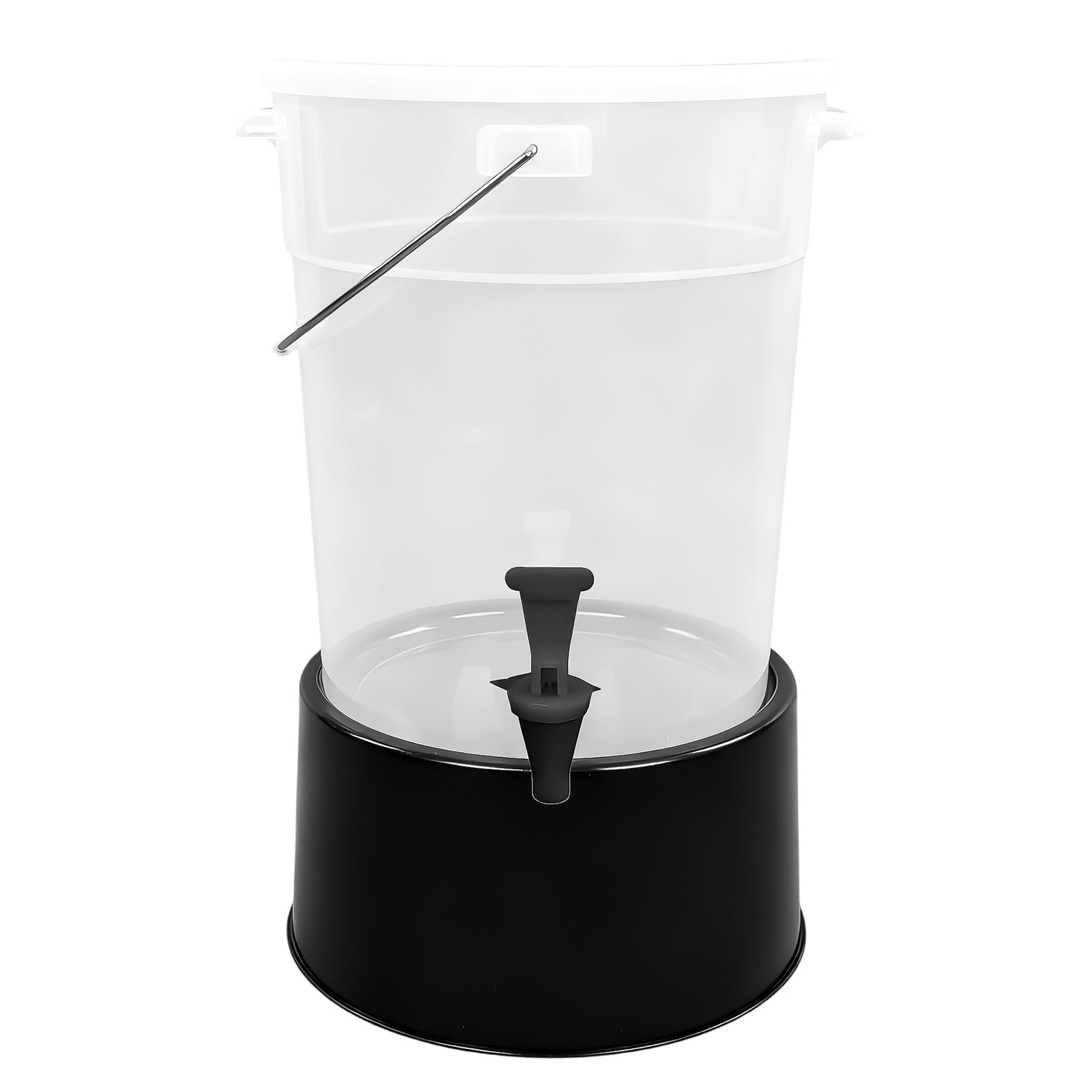 Buxuaaaa 22L Round Large Capacity Iced Beverage Dispenser Leak Proof Container With Tap For Homes Kitchen Outdoor Event Outdoor Event Beverage Dispenser