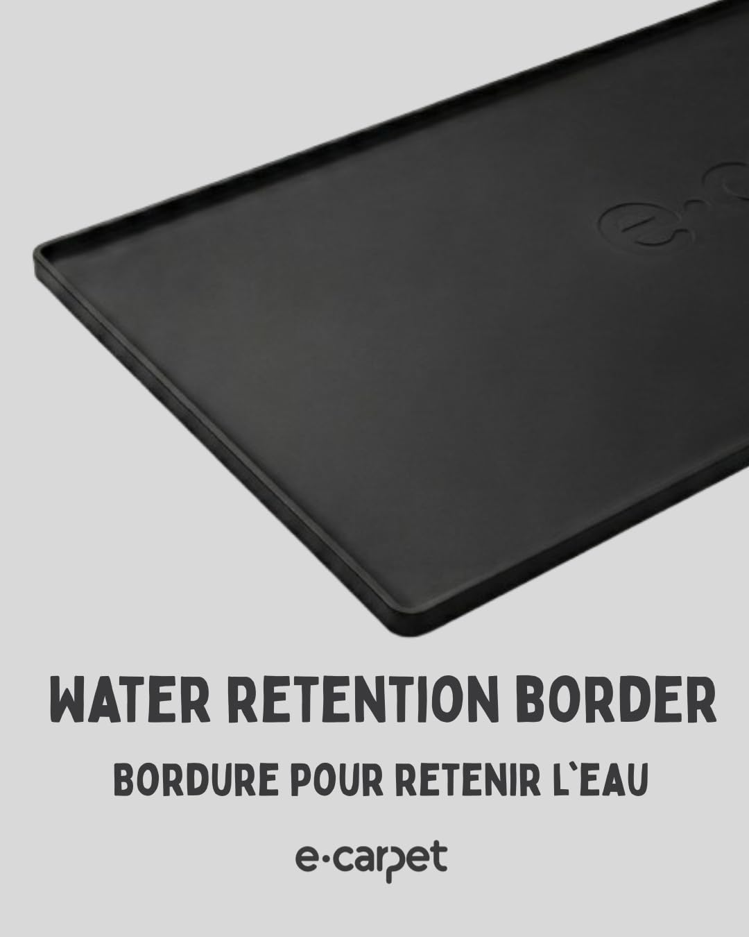 Tapis de Protection Sol pour Trottinette Électrique | Silicone Étanche, Bordure Rétention d'Eau, Ignifuge, Compatible Tous Modèles