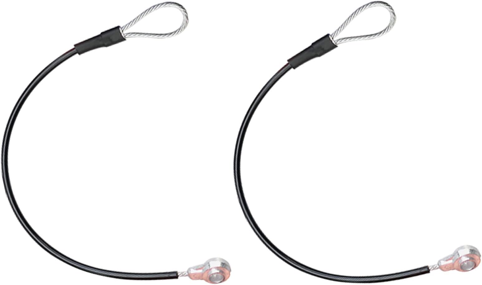 M159508 2Pcs Tailgate Equipment Cable Fit for John Deere Gators M TE TH TX XUV TH TX HPX615E HPX815E XUV825E/M XUV835E/M/R XUV855E XUV865E/M/R Tailgate Cables