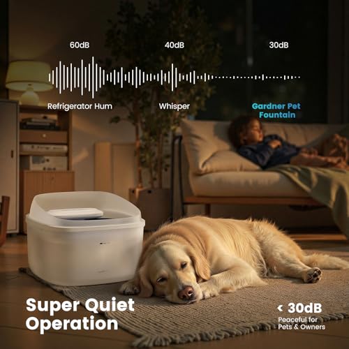Gardner Pet Dog Water Fountain - 8L Capacity, Save with Code NFFBI6AA