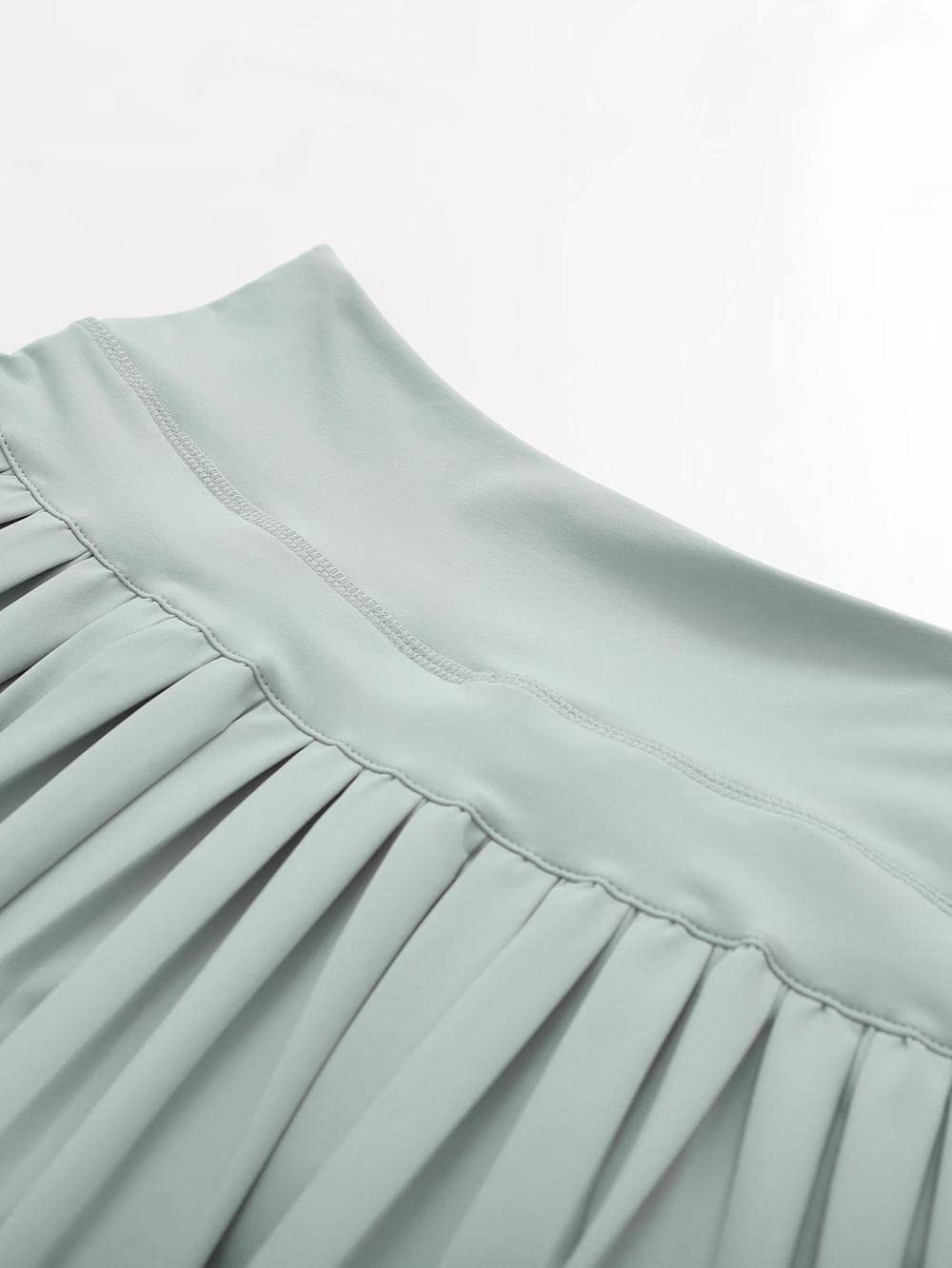 Röcke Damen,Damen-Minirock, Schwarz, Elastisch, Hohe Taille, Spleißen, Faltenrock, Schmal, A-Linie, Mit Rüschen, Einfarbig, Sport, Yoga, Kurzer Rock Für Mädchen, Damen, M