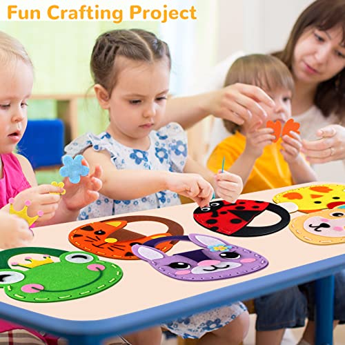 Flying-Childhood-DIY-Toddler-Crafts-for-Parties-Class-Sewing-6-Farm-Animal-Bags-Felt-Toys-as-Preschool-Kindergarten-Party-Activities-Arts-Supplies-Lacing-Projects-for-Little-Kids-Ages-3 Flying-Childhood-DIY-Toddler-Crafts-for-Parties-Class-Sewing-6-Farm-Animal-Bags-Felt-Toys-as-Preschool-Kindergarten-Party-Activities-Arts-Supplies-Lacing-Projects-for-Little-Kids-Ages-3