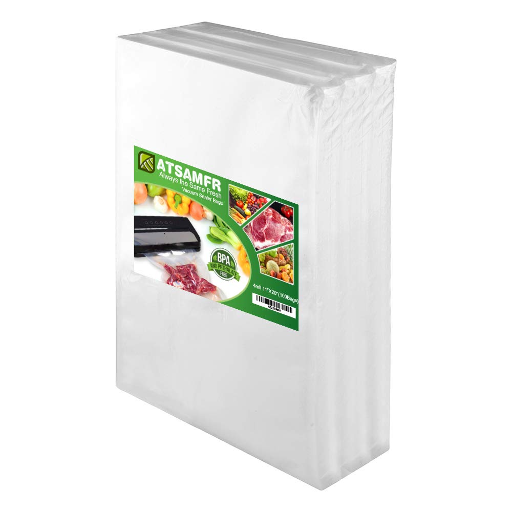 Sacchetti sottovuoto per alimenti, senza bisfenolo A, resistenti, ideali per la conservazione sottovuoto o per la cottura sous vide