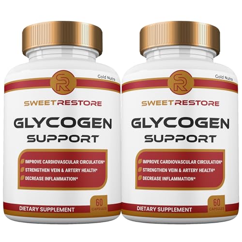 Gold Nutra Sweet Restore Capsules All Natural Maximum Strength Sweet Restore Glyco Pills 2 Month Supply (2 Pack)
