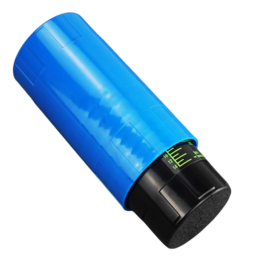 Presurizador de pelotas de tenis y caja de almacenamiento, 14 PSI, restaura 3 pelotas de tenis a un rebote como nuevo, azul