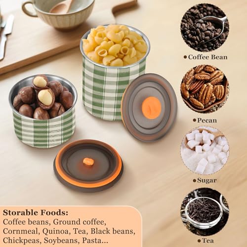 Envase hermético para café 500 ml acero inox miniatura 6