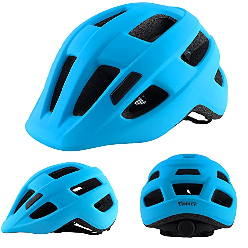 Kids Bike Helmet For Ages 1-8 Years, Adjustable Toddler Boys And Girls Helmets, Lightweight Child Infant Bicycle Cycling Scooter Sports Helmet 48-54Cm Light Blue #TOP5