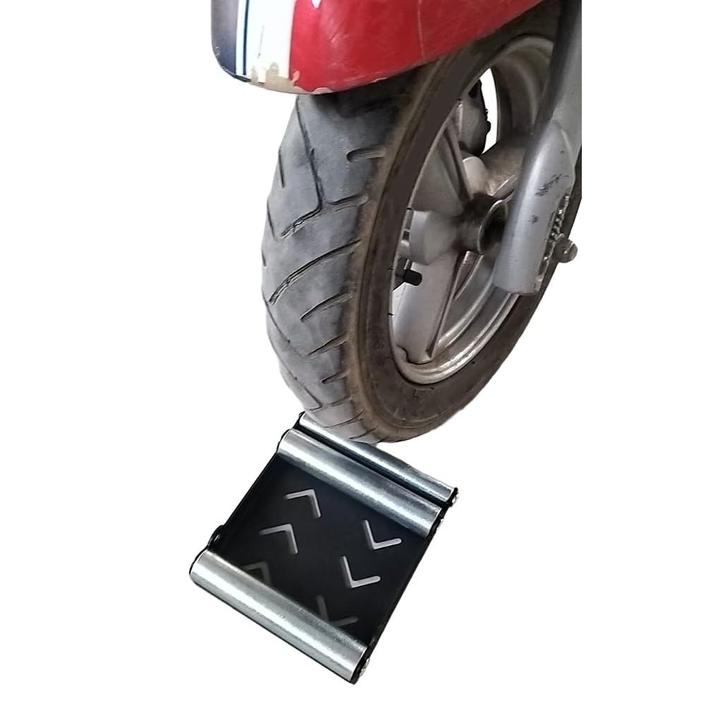 EasyByMall Metall-Motorrad-Reifenreinigungsständer für einfache Wartung und Kettenreinigung