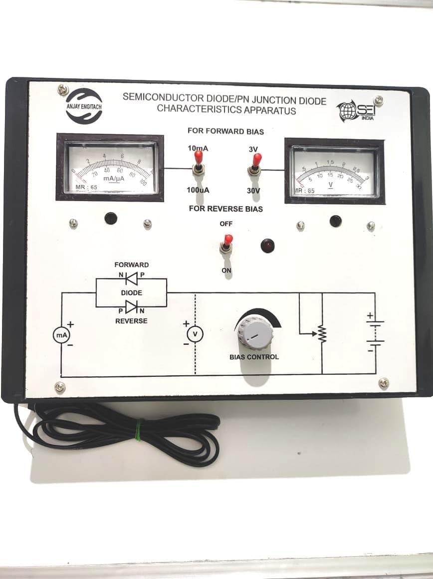PN Junction Diode | PN Junction Diode Apparatus | PN Junction Diode Characteristics Apparatus | Semi Conductor Diode Apparatus