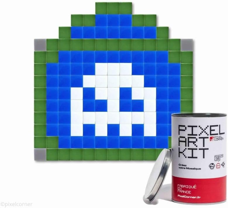 Paris Street(s) Medium - Pixel Art Kit, Blue