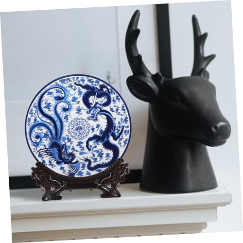 Platos cerámicos decorativos de diseño chino para almacenaje premium 5