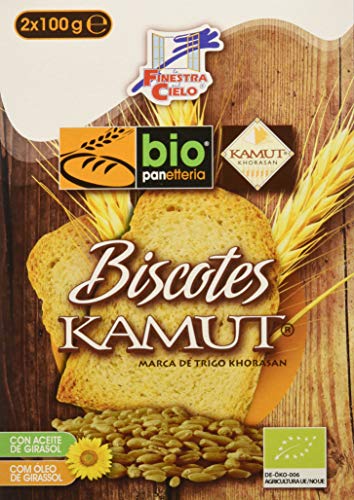 La Finestra Sul Cielo, Panecillo integral envasado - 6 de 200 gr. (Total 1200 gr.) Pack de 6
