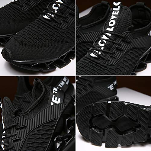 Chopben Men's Running Shoes Blade Non Slip Fashion Sneakers Breathable Mesh Soft Sole Casual Athletic Walking Shoes4