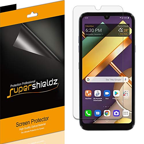 Supershieldz (6 Pack) Designed for LG Premier Pro Plus (L455DL) Screen Protector, High Definition Clear Shield (PET)