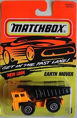 Matchbox New Look Black/Orange Earth Mover #9