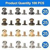 Zoom IMG-2 100 pezzi rivetti a vite Zoom IMG-2 100 pezzi rivetti a vite