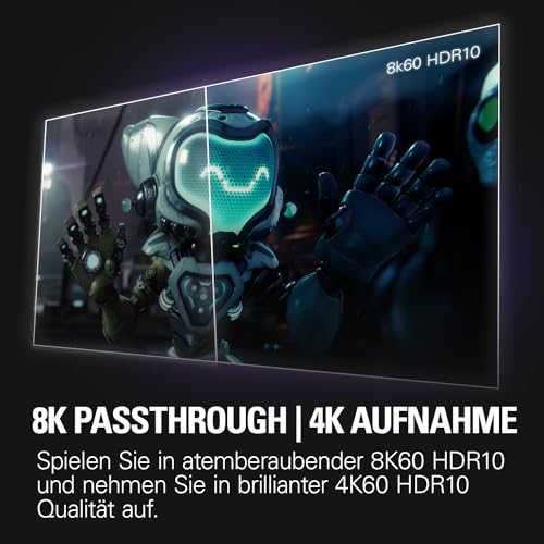 Elgato 4K Pro, interne Capture Card, 8K60-Passthrough – Ansicht 3