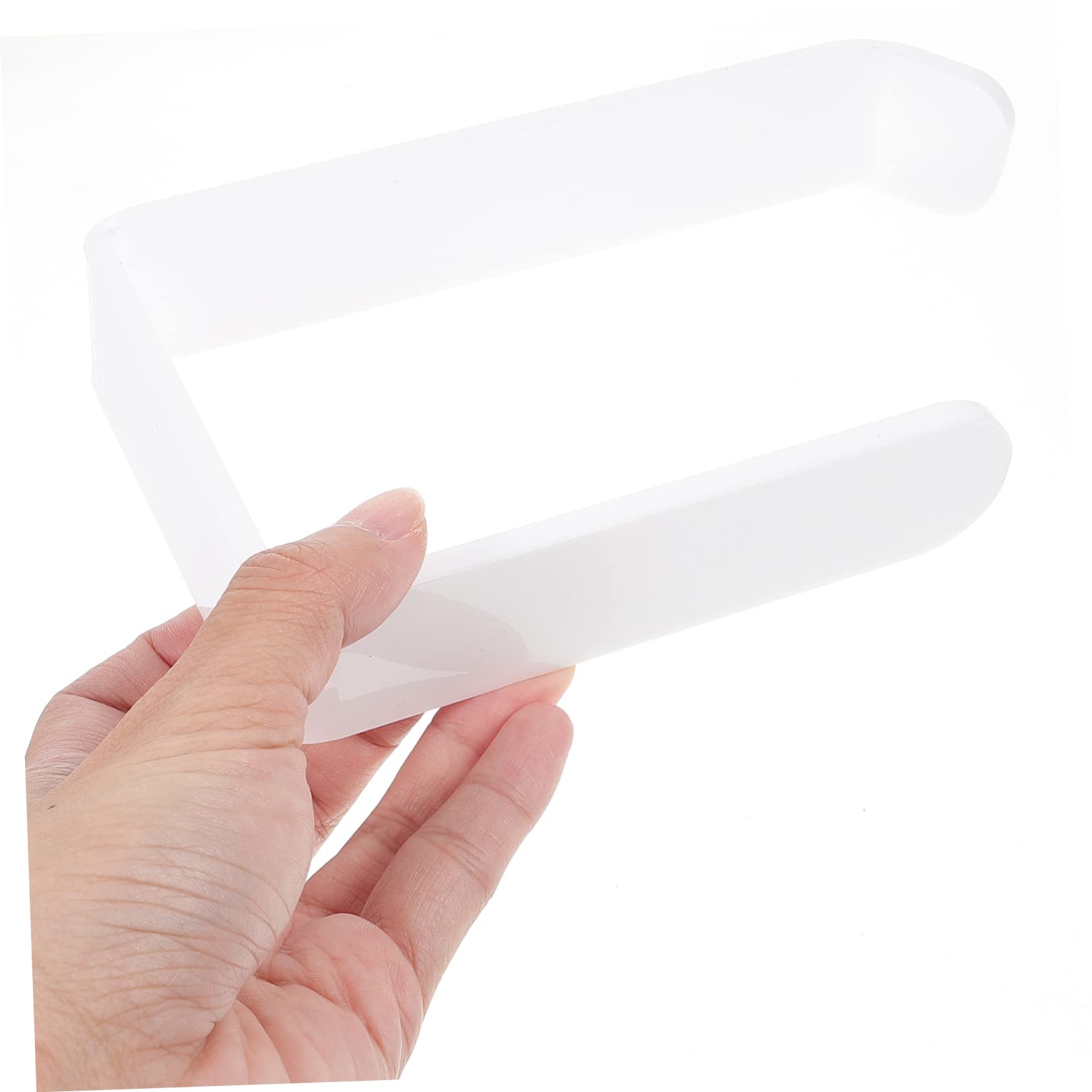 CMBSSTFC Soporte para Toallas de Papel Soporte para Papel higiénico Soporte para Toallas de Papel Soporte para Rollo de Papel Estante para Toallas de Papel Autoadhesivo Barra para Toallas de Papel