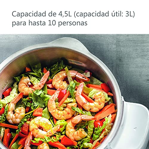 Moulinex I-Companion Touch XL Multifunktions-Küchenmaschine, 1550 W, 14 Programme, Touchscreen, Nutzinhalt 3 l, bis zu… – Bild 4