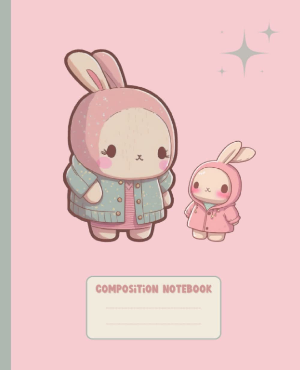 kawaii bunny pink