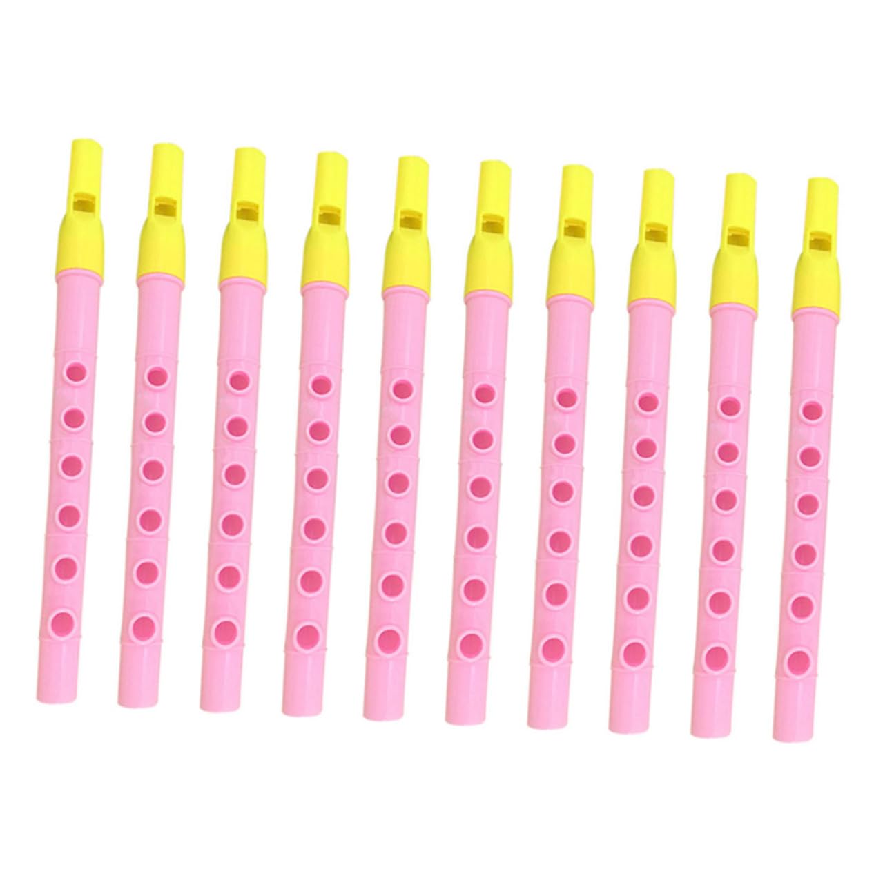 GALPADA 1set Beginner Clarinet Plastic Musical Instrument for Present for Developing Musical Skills for Birthdays and Holidays Random Color 10pcs