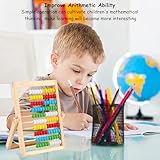 Abacus for Kids, Counting Toys, Wooden Abacus with Multi-Color Beads, Early Educational Toys Counters for Maths, Toddler Learning Arithmetic Calculating Toys - Image 6