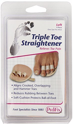 Pedifix Triple Toe Straightener (Left Foot)