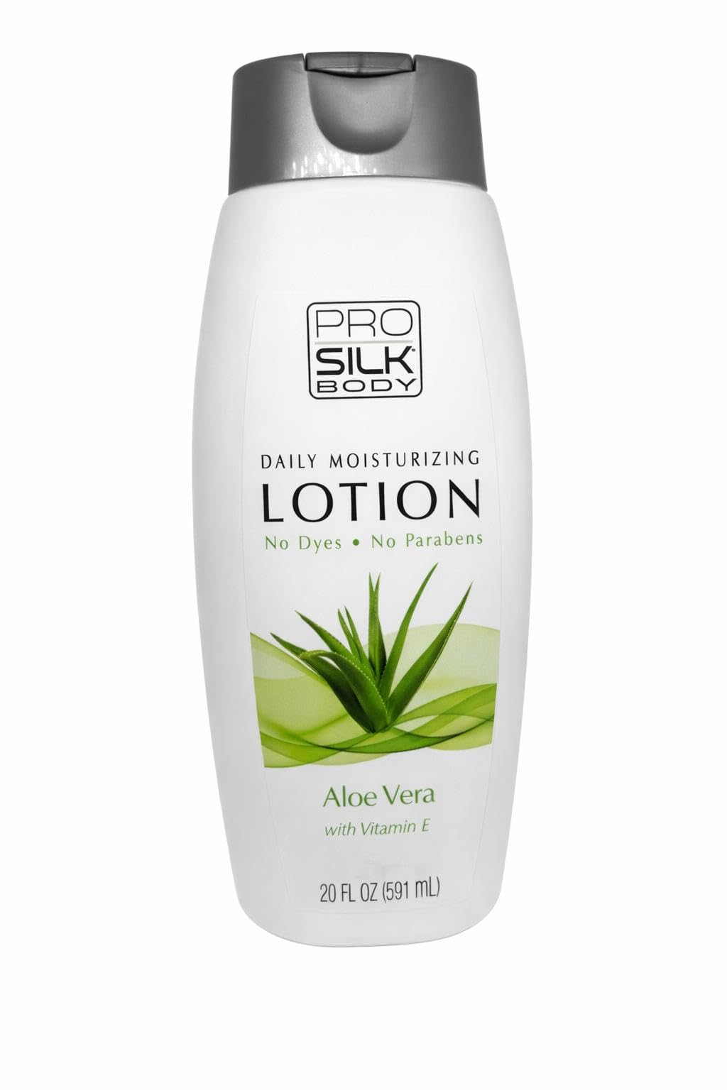 Pro Silk Body No Dyes Aloe Vera With Vitamin E 20 Oz.