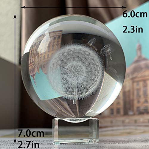 HDCRYSTALGIFTS, Fermacarte a forma di sfera di